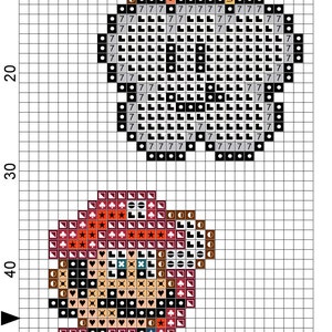 Super Mario PDF Cross-stitch pattern Instant Download image 2