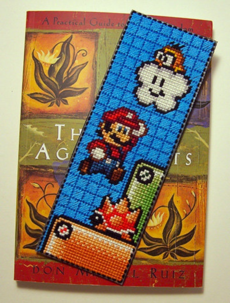 Super Mario PDF Cross-stitch pattern Instant Download image 1