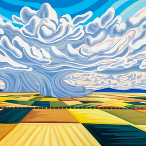 Buitenbeentje, 8 x 10, Canadese kunstenaar, afdruk