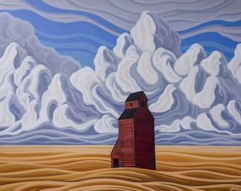 Prairie Wind, 11X14, Canadian Artist, Print