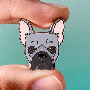 French Bulldog, Bulldog, Dog Mom, Dog Dad, Frenchie, Dog Pin, French Bulldog Pin, Enamel Pin, Pin, Dog, Birthday Present, Gift