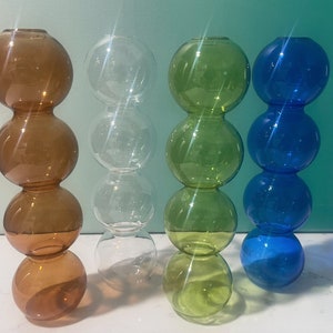 Glass Bubble Vases