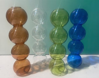 Glass Bubble Vases