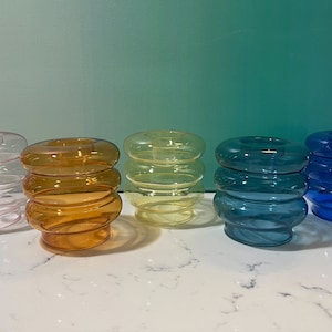 Beautiful Glass Candlestick Holder and Vase