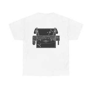 Camiseta de boxeo inspirada en Muhammad Ali: camiseta blanca con gráfico de luchador