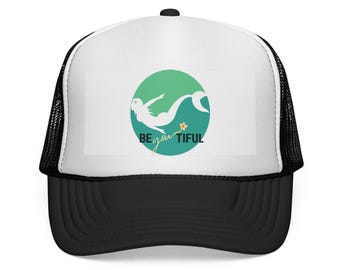 Czapka typu trucker z syrenką - seria Be YOU tiful, plażowy kapelusz damski