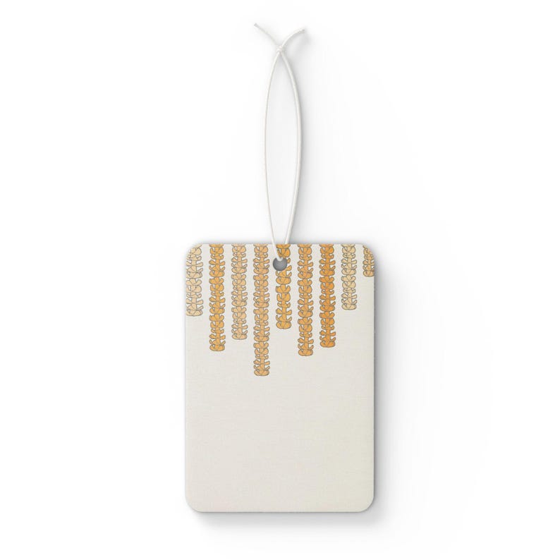 Scented Car Air Freshener Tag, New Car, Pine, Black Ice Scent image 3