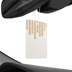 Scented Car Air Freshener Tag, New Car, Pine, Black Ice Scent image 5