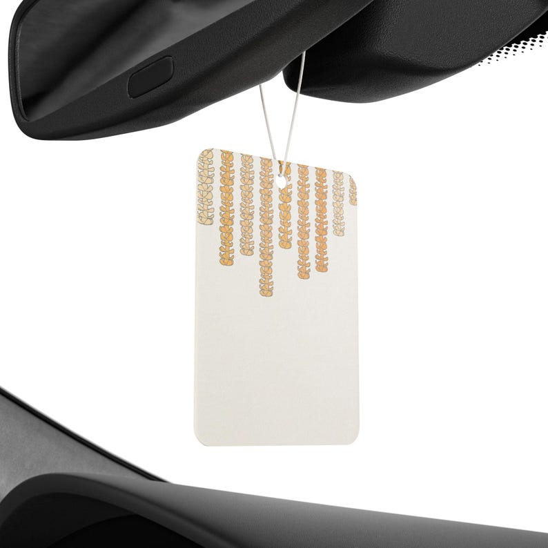 Scented Car Air Freshener Tag, New Car, Pine, Black Ice Scent image 5