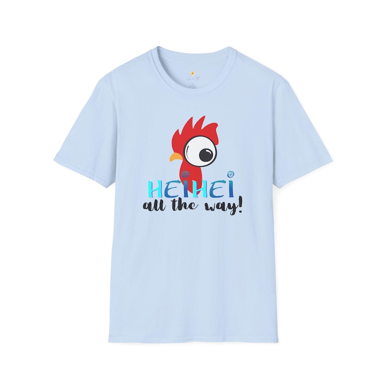 Heihei Moana T-Shirt – Funny Graphic Tee, Bird Lover Gift image 6