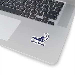 Stay Salty Surf Kiss-Cut Stickers | Ocean Vibes, Surfing Stickers, Beach Decor, Surf Enthusiast Gifts, Summer Essentials image 5