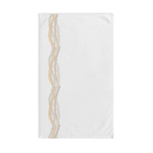 Essuie-mains chic avec motif collier, serviette décorative pour cuisine, salle de bain, cadeau pour pendaison de crémaillère, mariage ou fête des mères