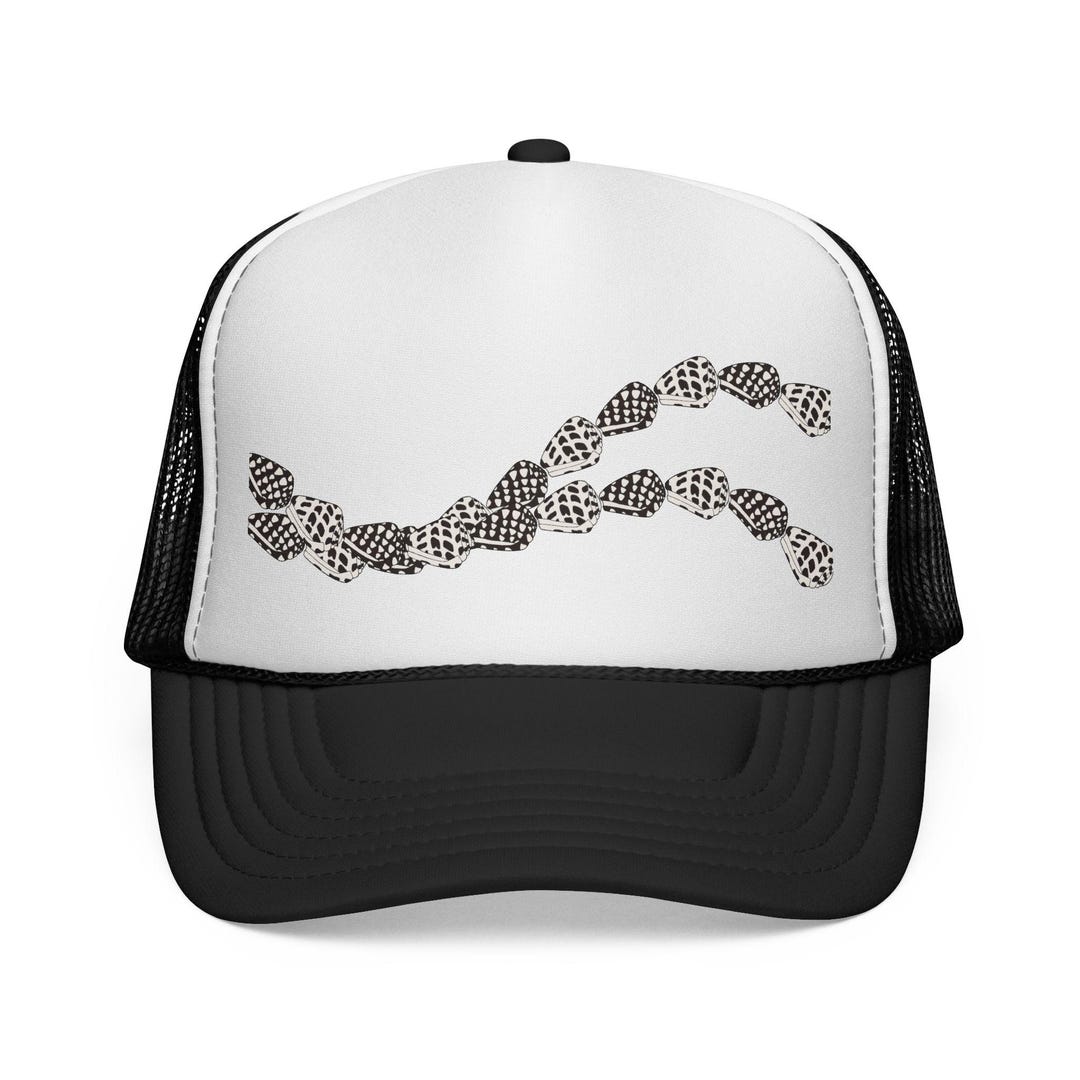 Hebrew Shell Pattern Top Hebrew Shell Pattern Trucker Cap, Outdoor Polyester Mesh Hat - Etsy