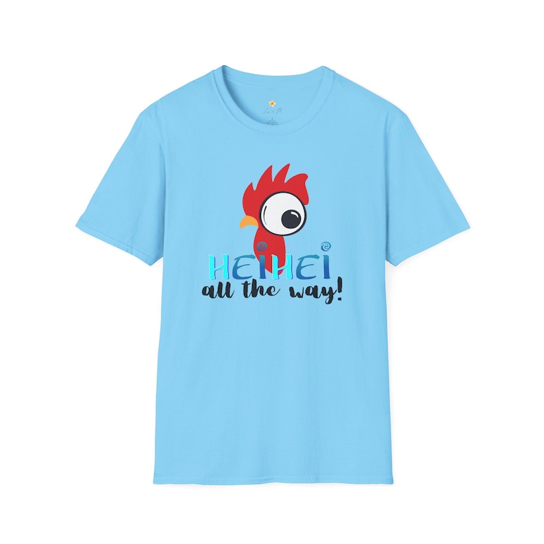 Heihei Moana T-Shirt – Funny Graphic Tee, Bird Lover Gift image 5