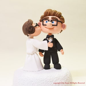 UP Star Wars theme wedding cake topper