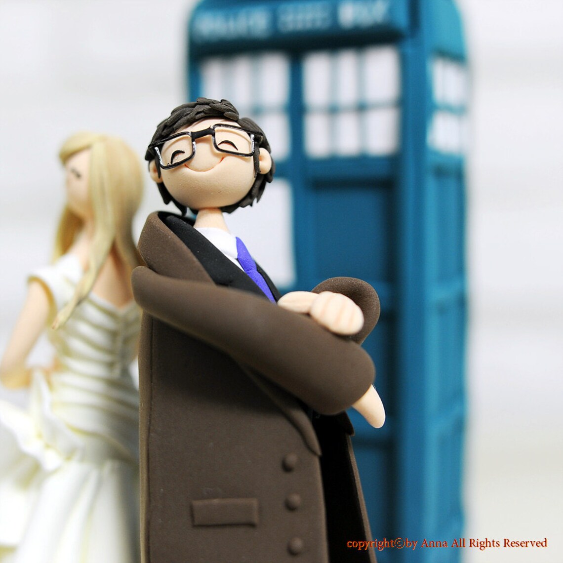 Doctor Who Wedding Cake Topper Decoration Gift Keepsake - Etsy