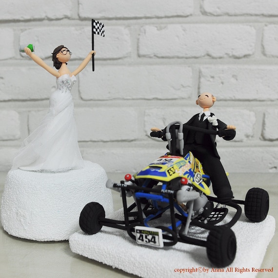 toy four wheelers cake toppers