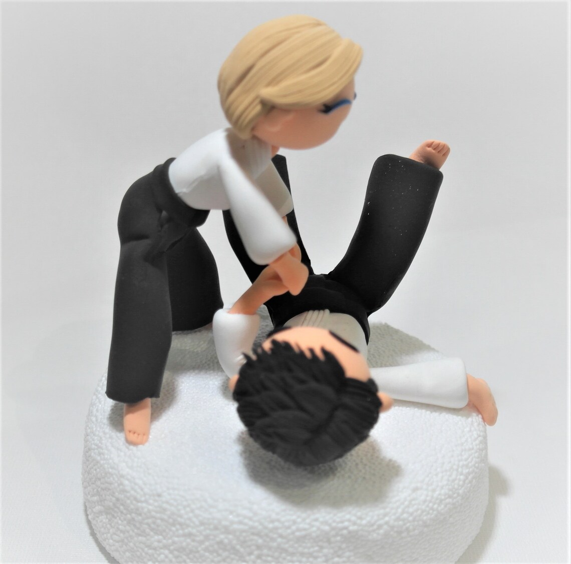 Jiujitsu Aikido Judo Martial Arts couple wedding cake Etsy