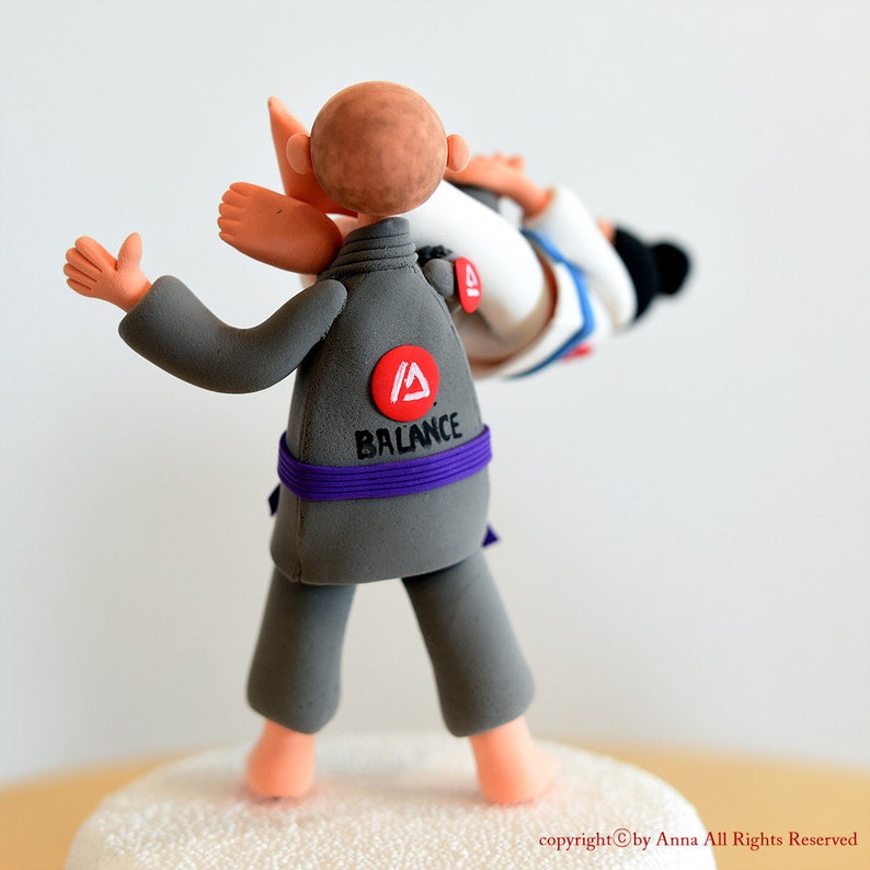 Jiujitsu Judo Sports Theme Wedding Topper Etsy Australia