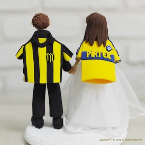 Sports team jersey custom wedding cake topper Decoration Gift - My favorite sports teams
