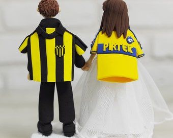 Sports team jersey custom wedding cake topper Decoration Gift - My favorite sports teams