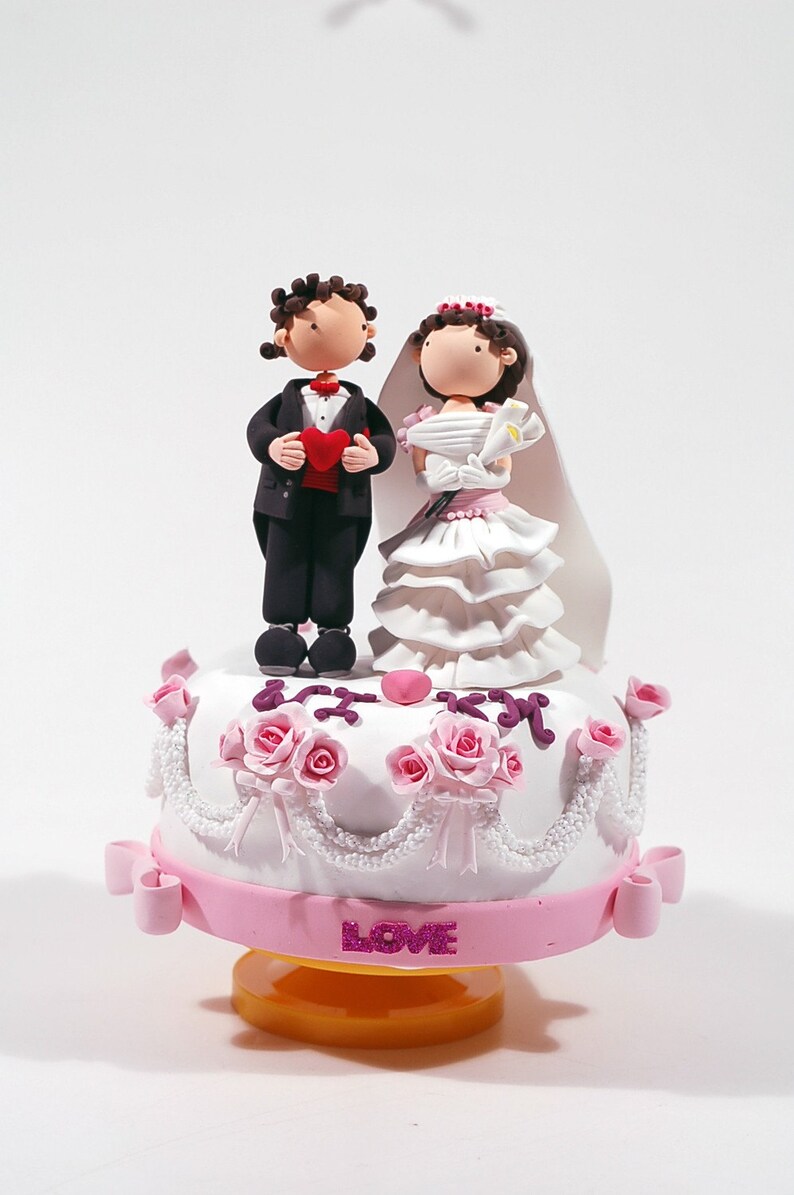 Wedding cake topper, Decoration, Gift, Keepsake Listing for the Deposit payment image 3