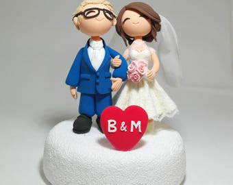 Cute wedding cake topper Centerpiece Decoration