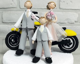 Custom Cake Topper -Harley Davidson theme-