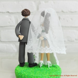 Wedding Cake Topper - Custom Cake Topper - Sensual Theme Topper - Funny Cake Topper -  Custom Wedding Cake Topper
