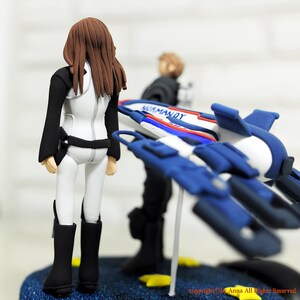 Custom Cake Topper Gears and Spaceship from Mass Effect image 5