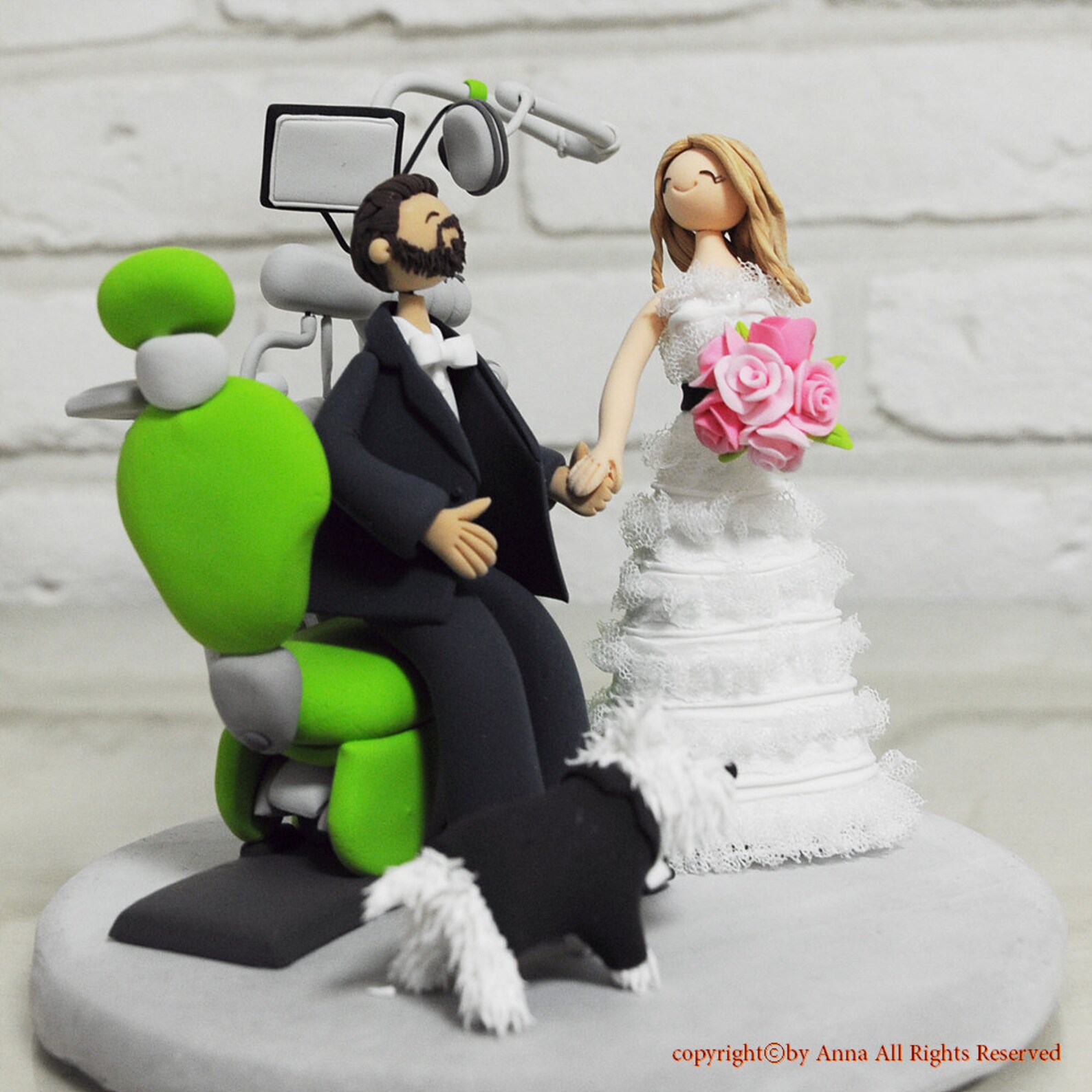Dentist Doctor Custom Wedding Cake Topper Decoration Gift Etsy