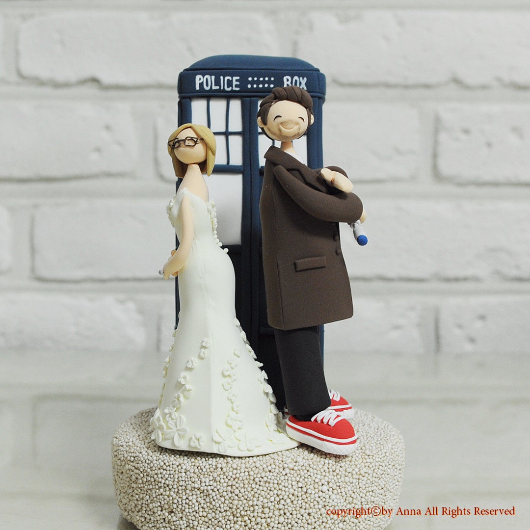 Doctor Who Wedding Cake Topper Decoration Gift Keepsake - Etsy