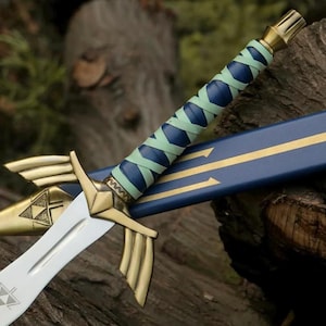 Handmade Master Sword Replica: Zelda Cosplay, Stainless Steel Blade