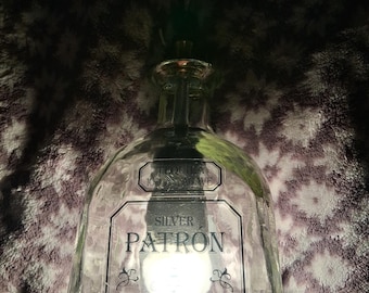 Glass bottle lights