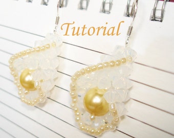 Beading Tutorial - Beaded Calla Lily Earrings