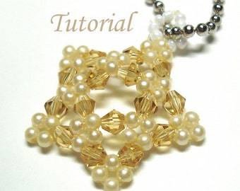 Beading Tutorial - Beaded Lucky Star Pendant