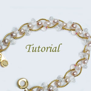 Beading Tutorial Beaded Pearl Bliss Bracelet image 2