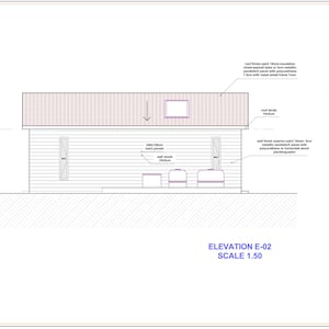 Structure Architecture Drawing.pdf 10x30 Ft - 1 Bedroom 300 Sq Ft, Lean-to Cabin Design –compact ADU ...