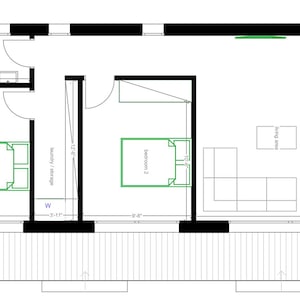 2 Bedroom 18x48 Ft - 864 Sq Ft - Modern Barn Style House – Gable Roof ...