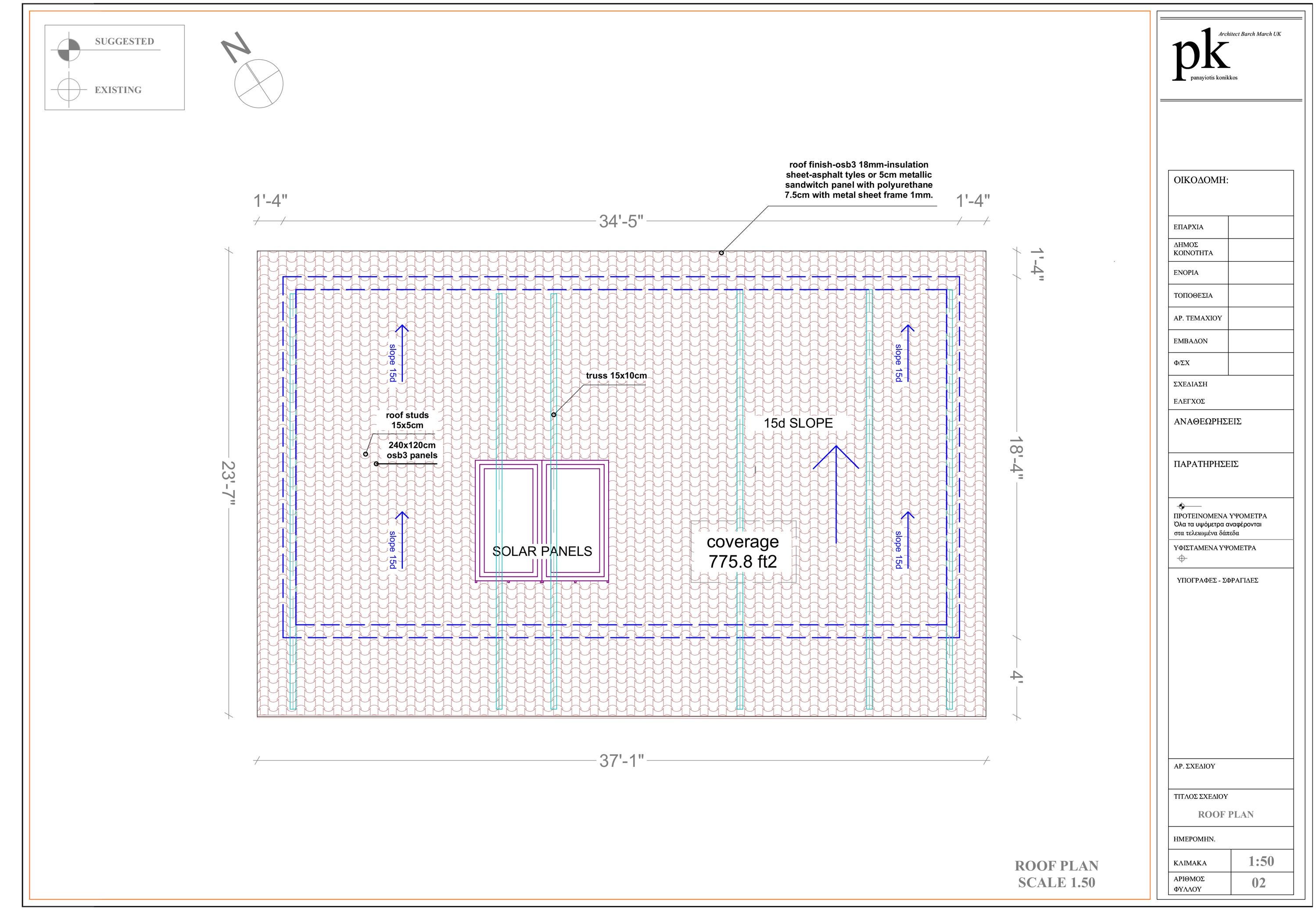 Office & Storage Plan 18x34 Ft – 612 Sq Ft Cabin - Wood Cabin Shed Roof ...