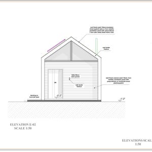 2 Bedroom 18x48 Ft - 864 Sq Ft - Modern Barn Style House – Gable Roof ...