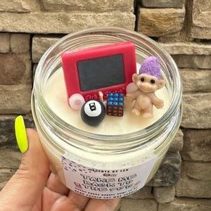 90s Nostalgia Candle, sour green Apple Scented 12oz