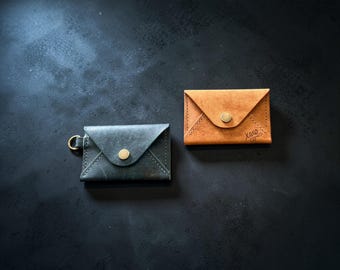 The Carry Lite - Italian Leather wallet Keychain