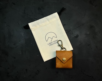 The Carry Pouch - Italian Leather Keychain