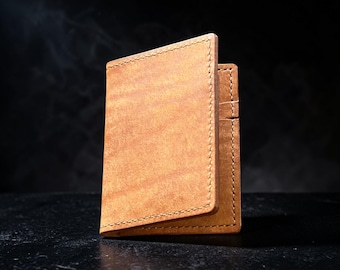 The Carry Bifold- Italian leather wallet