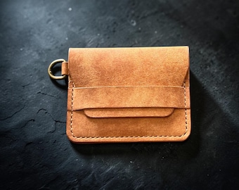 The Carry Standard - Leather wallet, EDC, minimalist wallet, keychain