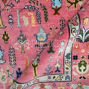 New Modern style Oushak Hand knotted Area Rug 4x6, 5x8,6x9,8x10,9x12, 10x14 ft Hand Made Rugs for Living Room, Bedroom, contemporary Rug