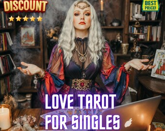 Love Tarot Reading for Singles | Soulmate Energy, Dating Insight, Future Love Guidance | 5 Cards