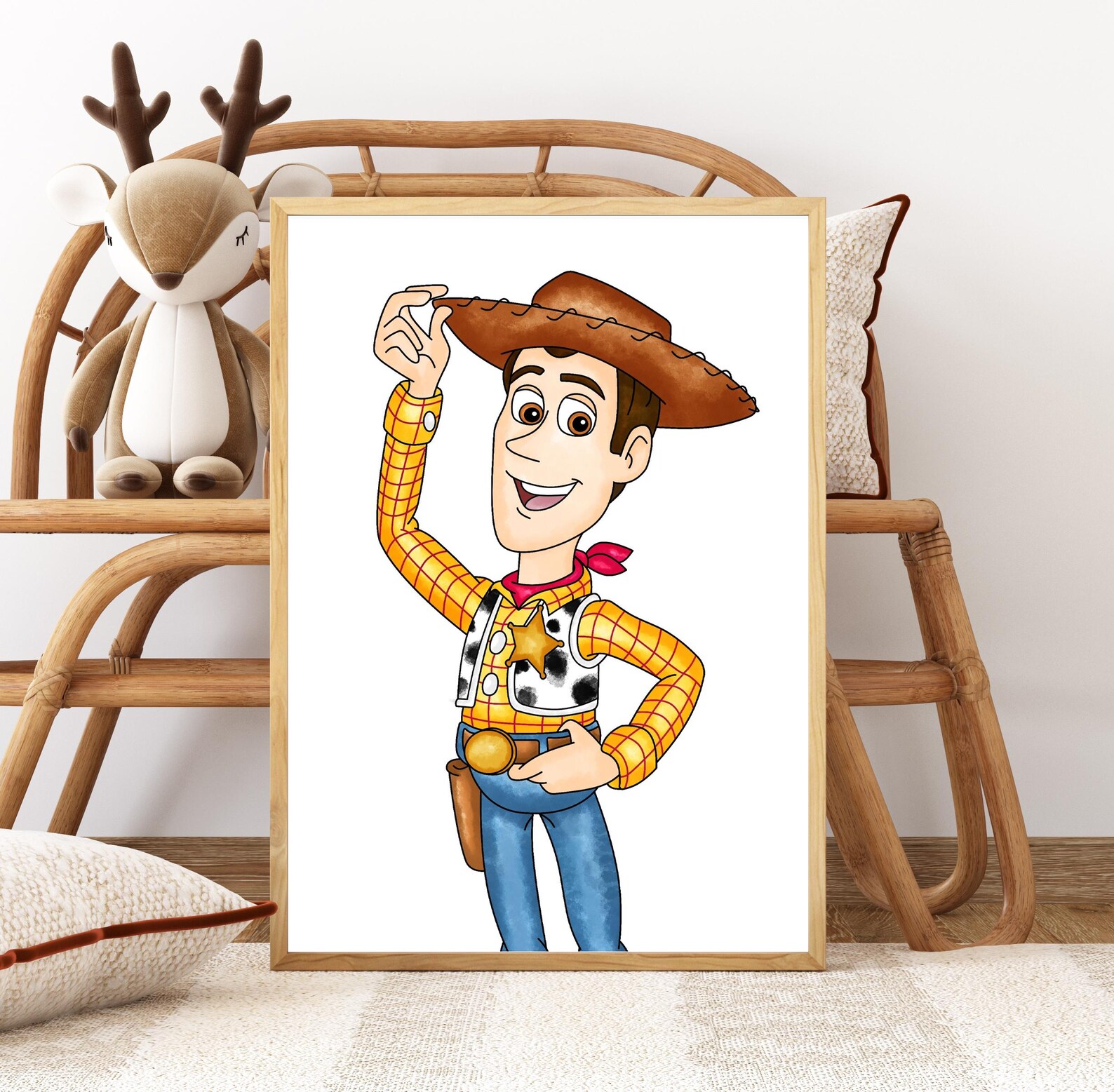 Toy Story Nursery Art Prints, Kids Room Decor (digital File) Set of 15 ...