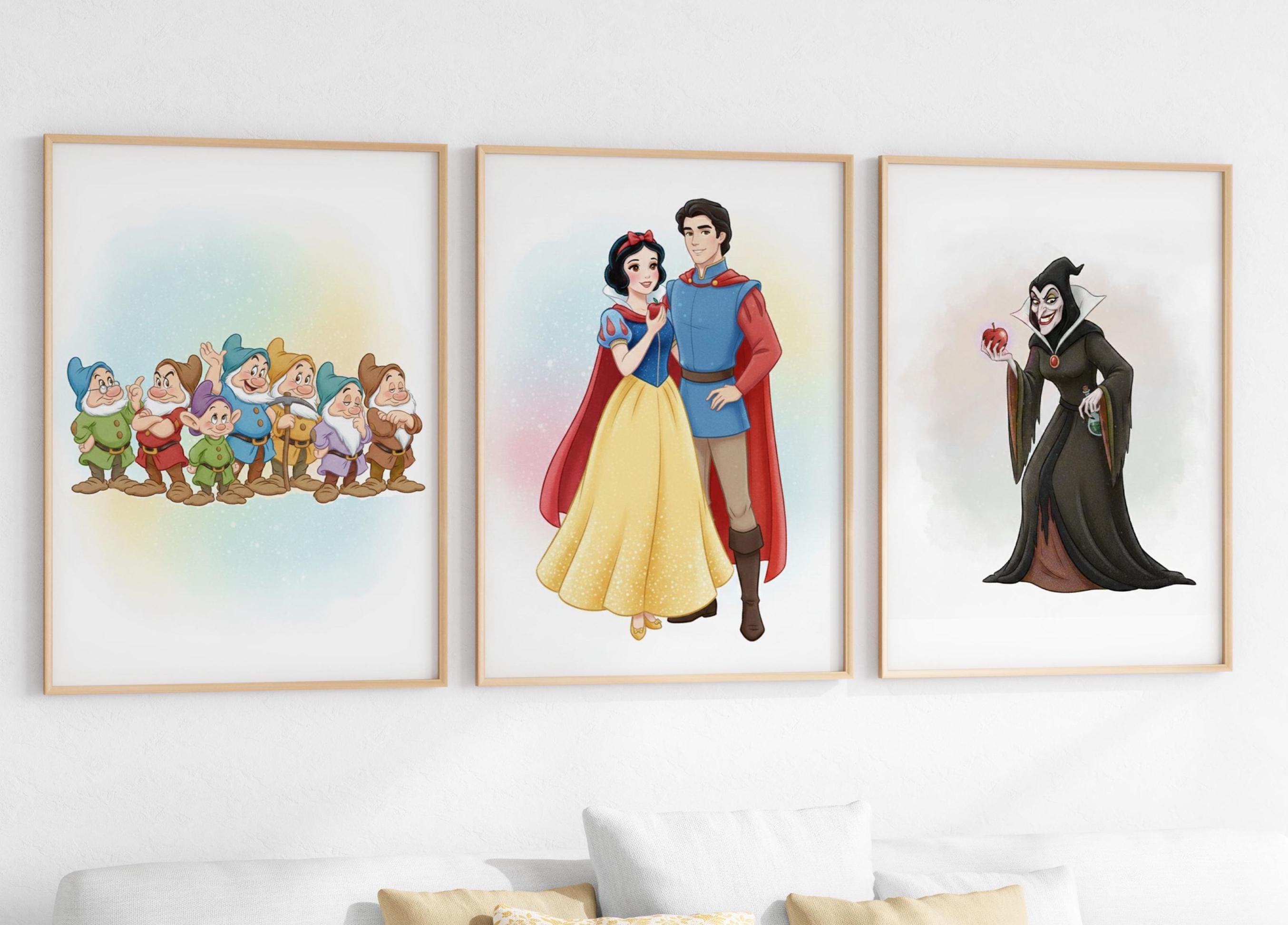 Seven Dwarfs Picture Frame - Etsy